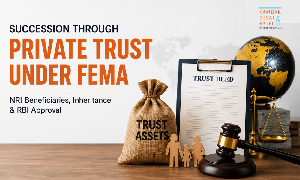 Succession through private trust under FEMA